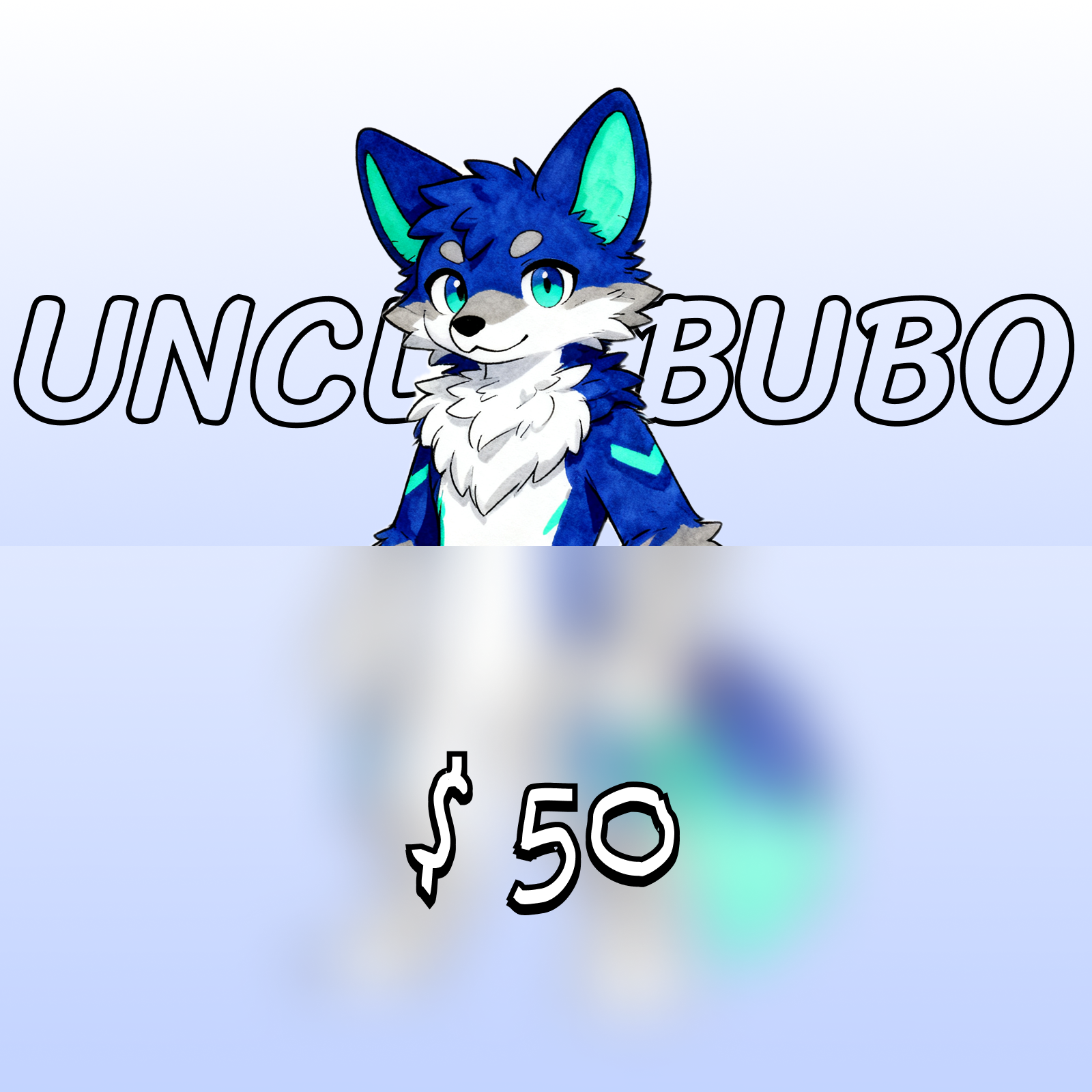 Custom Fursona / OC Character Design — Full Reference Sheet