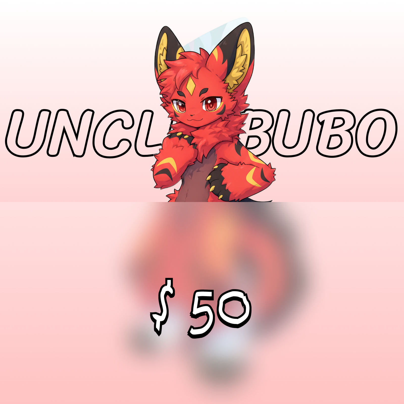 Custom Fursona / OC Character Design — Full Reference Sheet