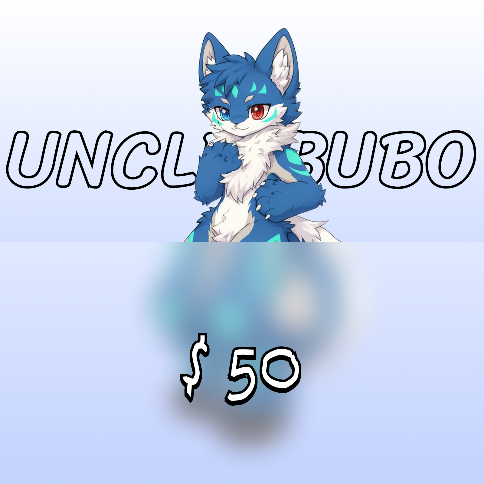 Custom Fursona / OC Character Design — Full Reference Sheet