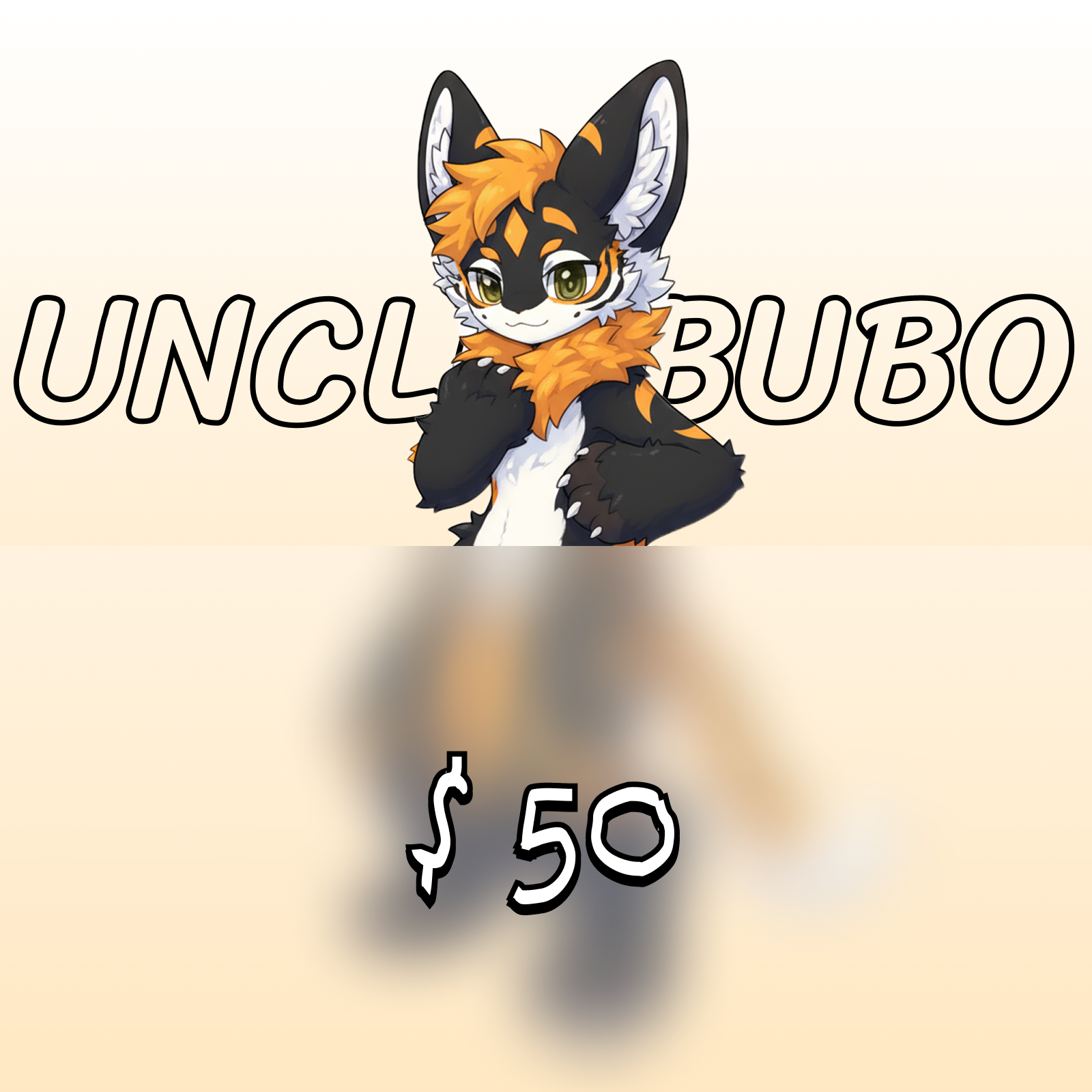 Custom Fursona / OC Character Design — Full Reference Sheet