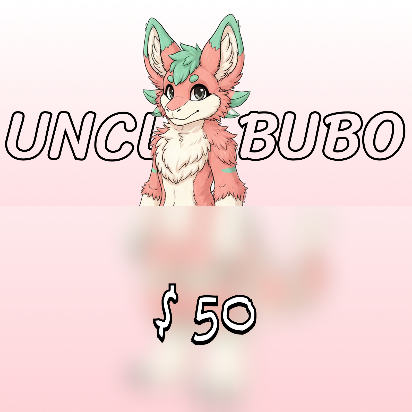 Custom Fursona / OC Character Design — Full Reference Sheet