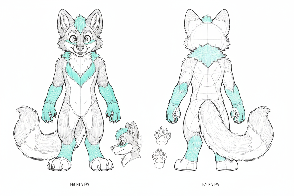 【Custom Full Fursuit】Handmade Animal Costume | Premium Tailor-Made Fur Suit for Cosplay & Events | Personalized Character Design